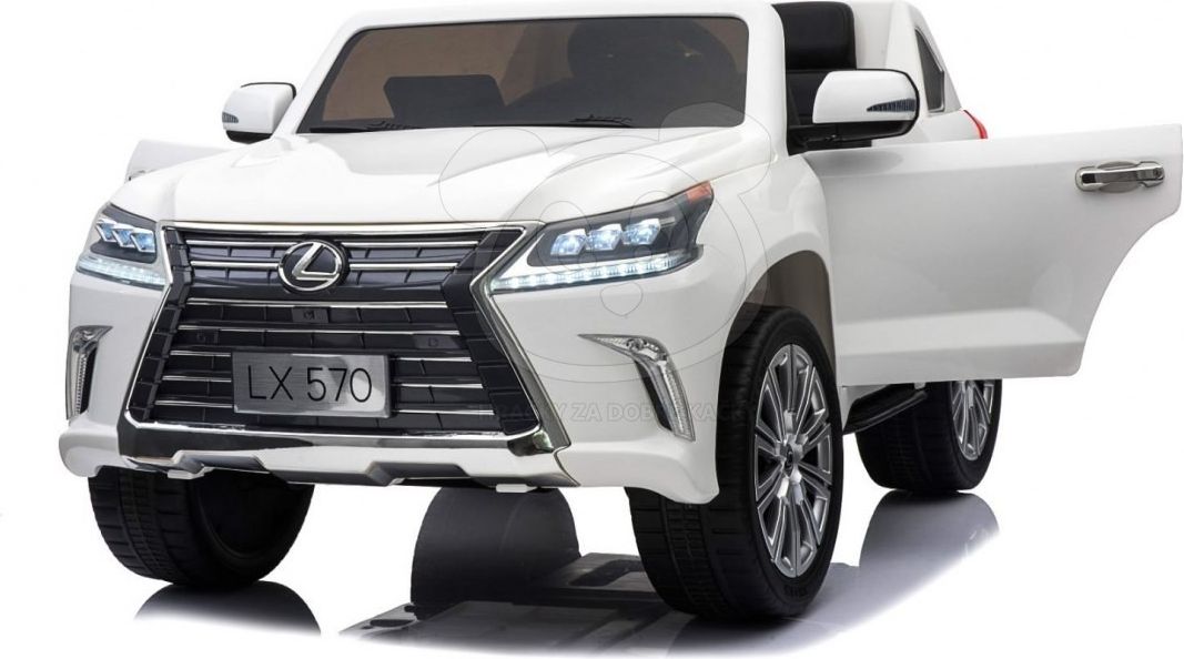 Elektrické autíčko Lexus LX570 - lakované červené - obrázek 8