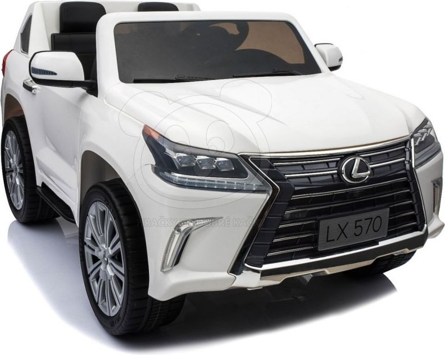 Elektrické autíčko Lexus LX570 - lakované červené - obrázek 12