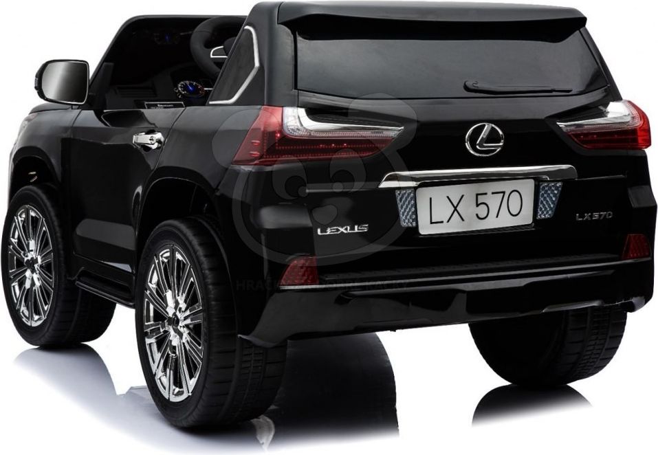 Elektrické autíčko Lexus LX570 - lakované červené - obrázek 14