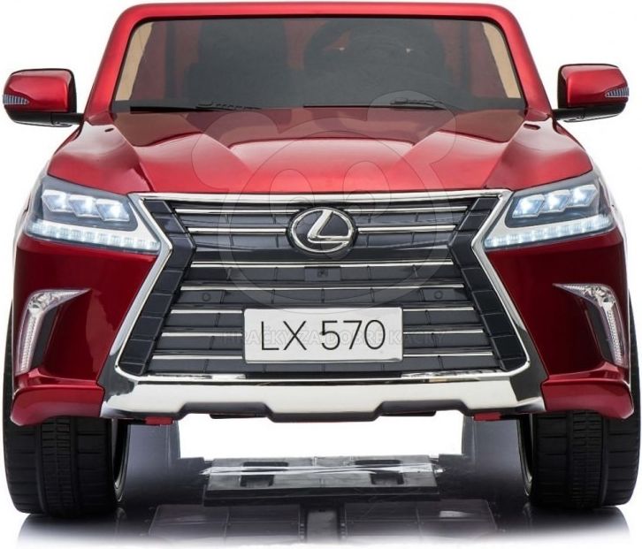 Elektrické autíčko Lexus LX570 - lakované červené - obrázek 19