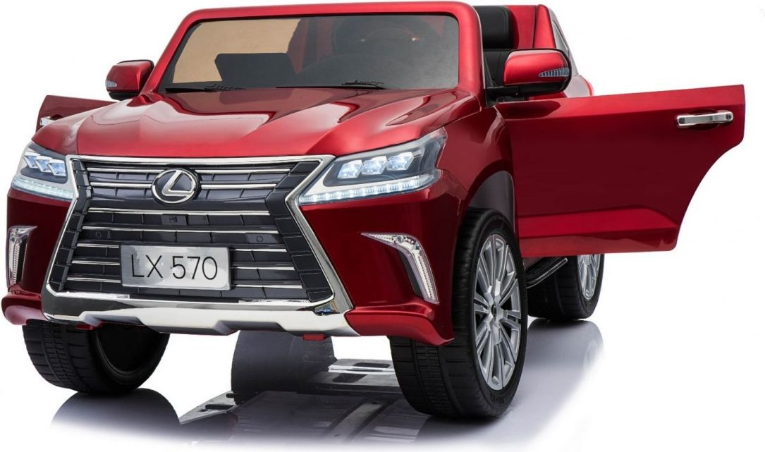 Elektrické autíčko Lexus LX570 - lakované červené - obrázek 20