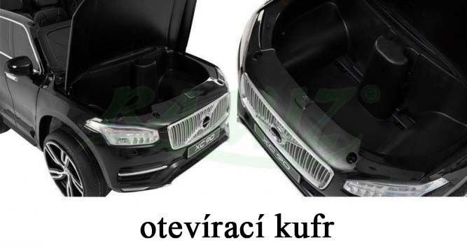 Elektrické autíčko Volvo XC90 - bílé - obrázek 9