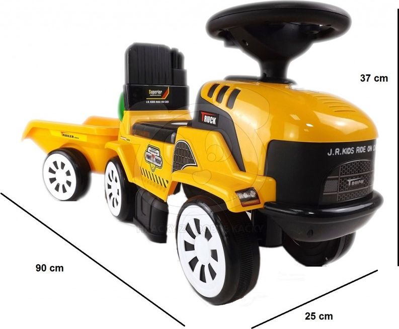 Odrážedlo traktor s přívěsem - obrázek 5