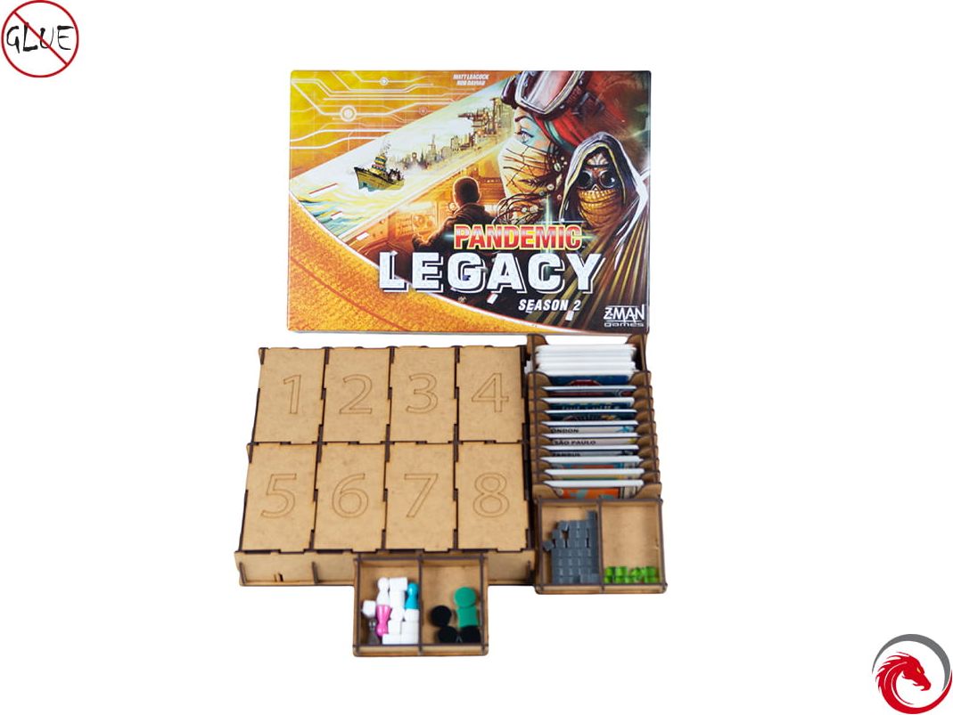 e-Raptor Pandemic Legacy Season 1 + 2 Insert - obrázek 2