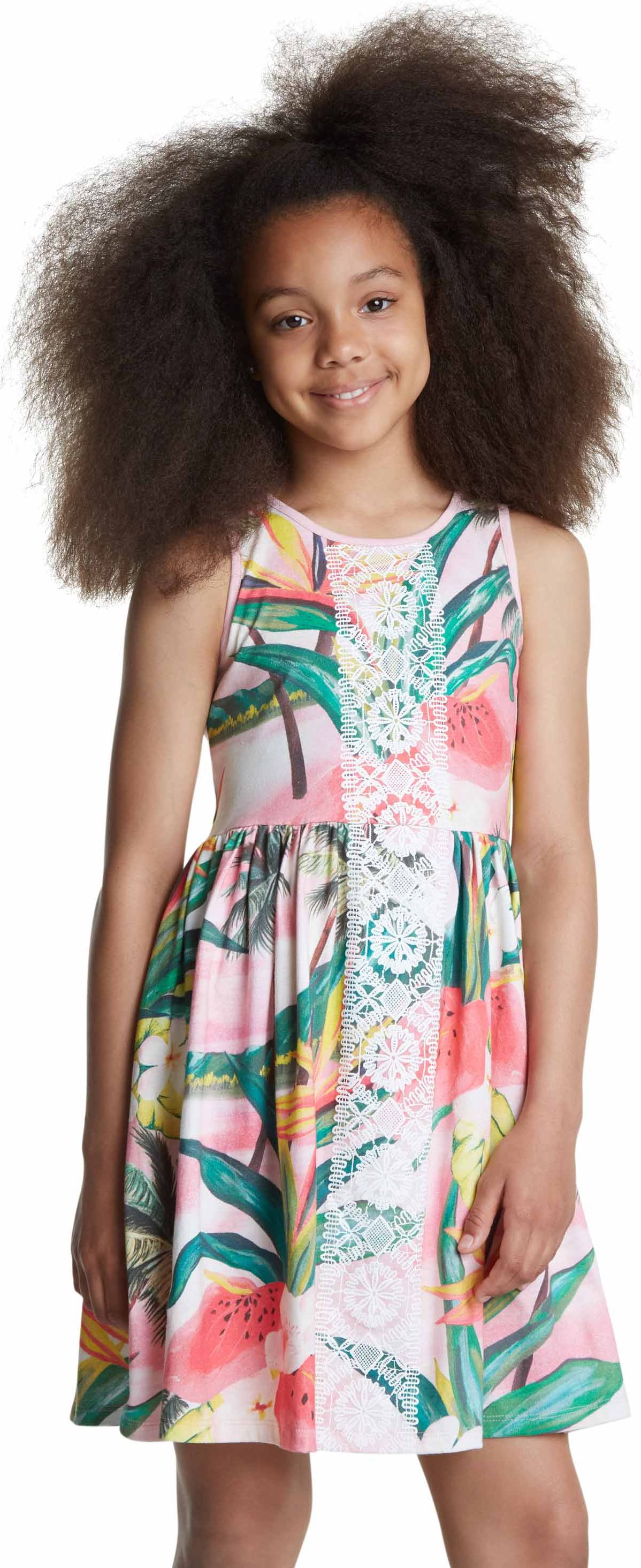 Desigual barevné dívčí šaty Vest Morelia - 3/4 - obrázek 1