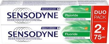 SENSODYNE Fluoride zubní pasta s fluoridem  2x 75 ml - obrázek 1