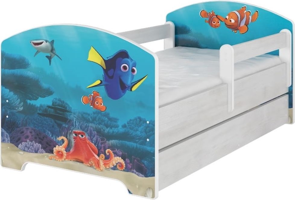 Dětská postel Ourbaby Dory and Nemo 160x80 cm - obrázek 1