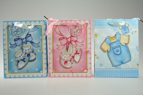 Dárková taška Baby lesk malá - obrázek 1