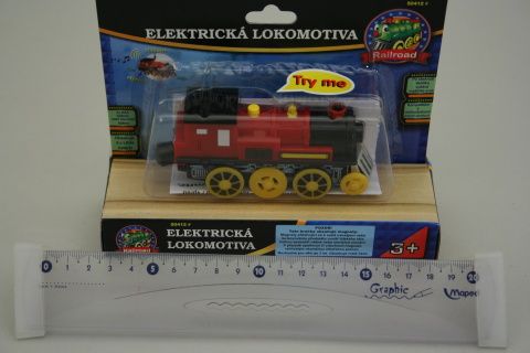 Maxim Elektrická lokomotiva červená - obrázek 1