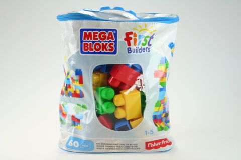 Mega Bloks FB Big Building Bag Boys (60) DCH55 - obrázek 2