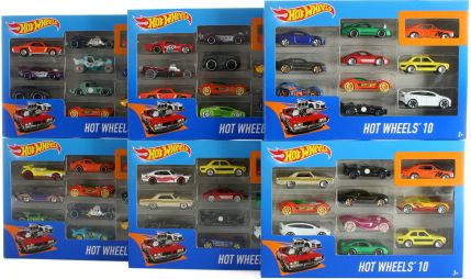 Hot Wheels 10ks angličák 54886 - obrázek 1