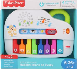 Fisher Price Hudební piáno se světly CZ GFX31 - obrázek 1