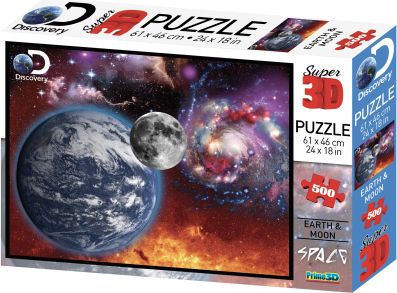 3D Puzzle Vesmír 500 dílků - obrázek 1