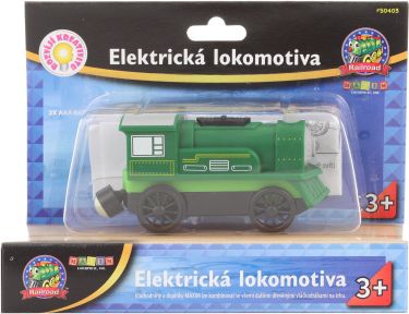 Maxim Elektrická lokomotiva - zelená - obrázek 1