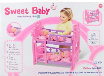 Patrová postel pro panenky - obrázek 1