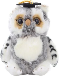 Plyš Sova s kloboukem 22 cm - obrázek 1