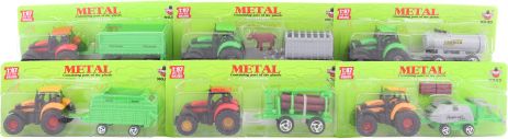 Traktor kovový - obrázek 1