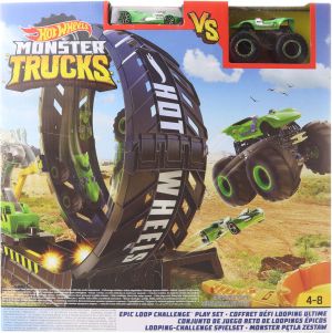 Hot Wheels Monsters trucks velká smyčka herní set GKY00 - obrázek 1