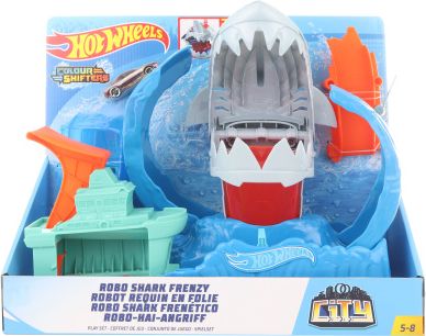 Hot Wheels City color shifters robo žralok GJL12 TV 1.4.-30.6. - obrázek 1