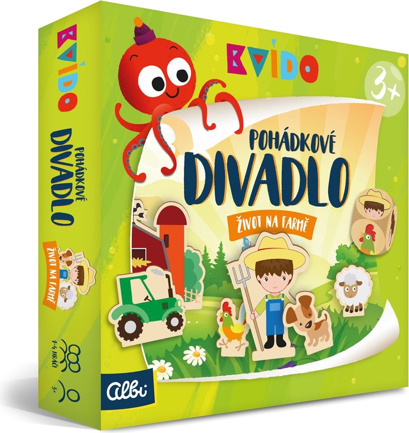 ALBI Kvído - Pohádkové divadlo - 3 druhy - obrázek 5