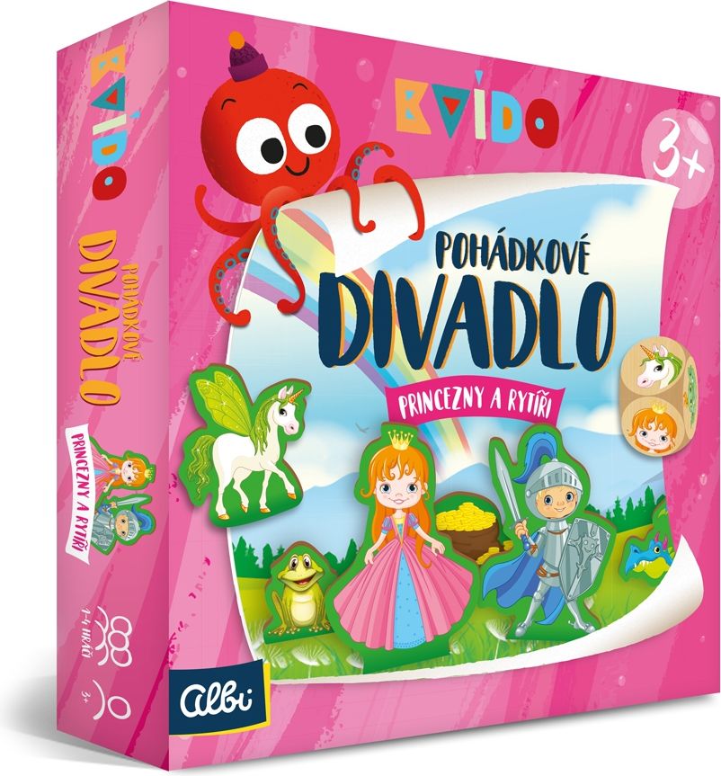 ALBI Kvído - Pohádkové divadlo - 3 druhy - obrázek 9