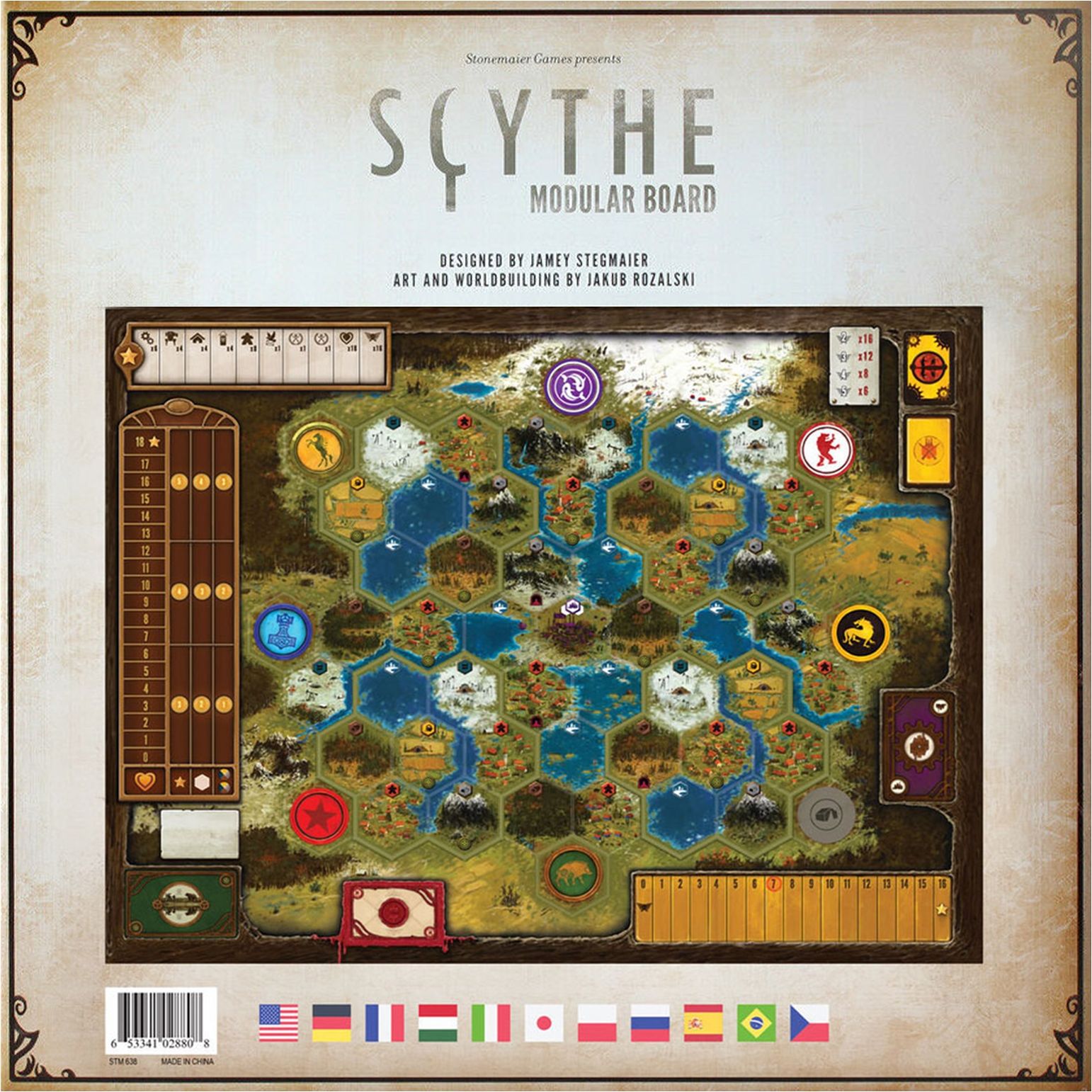 ALBI Scythe - Modulární herní plán - obrázek 1