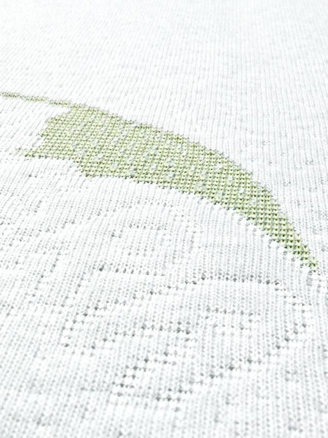 Matrace Sensillo latex-molitan-kokos 120x60cm-Aloe Vera Bílá - obrázek 3