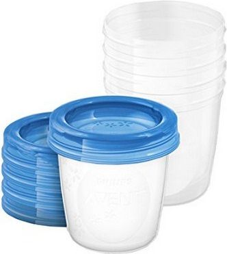 Philips AVENT VIA pohárky s víčkem 180ml - 5ks - obrázek 1