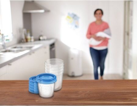 Philips AVENT VIA pohárky s víčkem 180ml - 5ks - obrázek 2