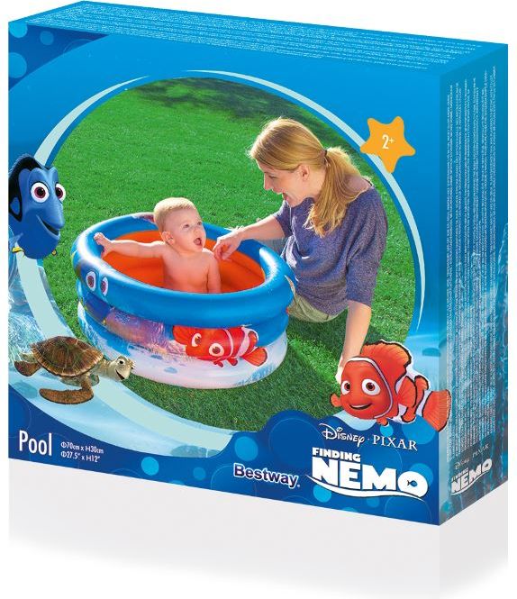 Dětský nafukovací bazén Bestway Nemo - modrá - obrázek 2