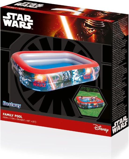 Dětský nafukovací bazén Bestway Star Wars - multicolor - obrázek 2