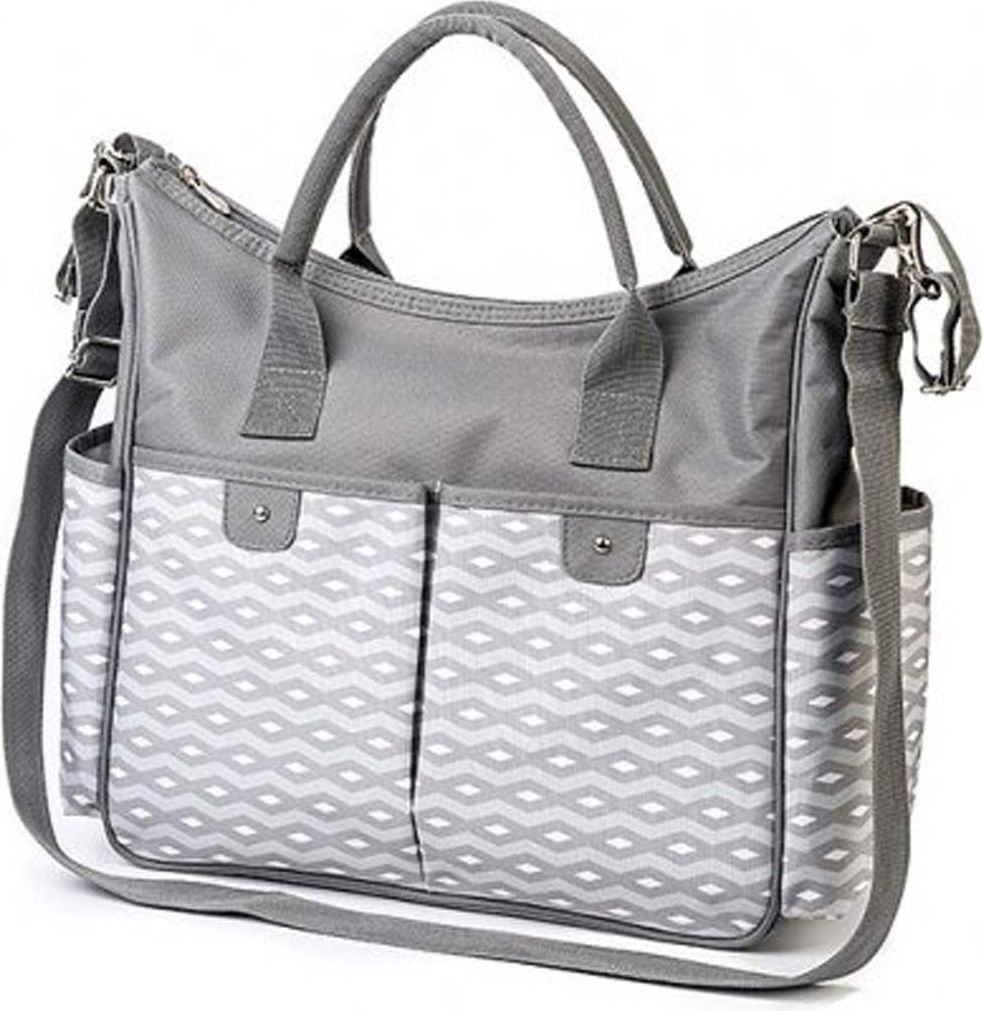 BABYONO Taška přebalovací So City! – Grey - obrázek 1