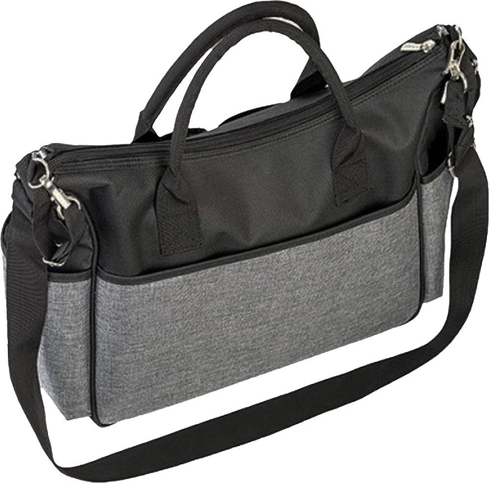 BABY ONO Stylová taška na kočárek BASIC SO CITY Baby Ono černá - obrázek 2