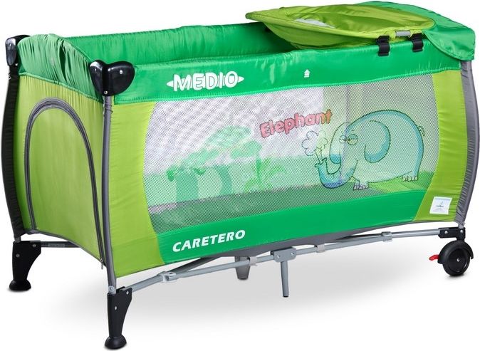 Cestovní postýlka CARETERO Medio Varianta: purple - růžová - obrázek 14