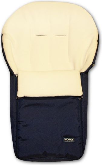 Fusák Womar – fleece šedý tmavý - obrázek 1