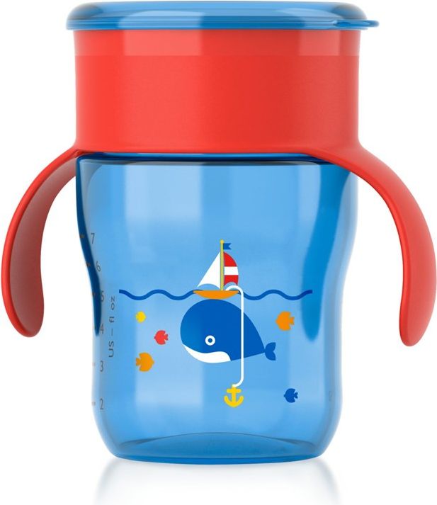 AVENT Hrneček první skutečný 260 ml - chlapec - obrázek 4