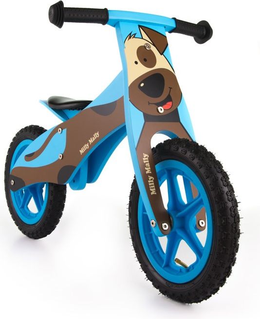 Dětské odrážedlo kolo Milly Mally Duplo Varianta: Dog brown - hnědá - obrázek 10
