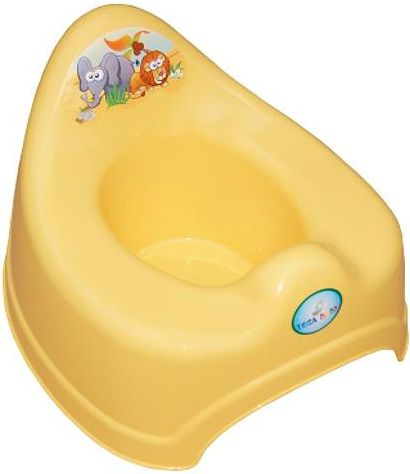 Hrající dětský nočník Bunny růžový - obrázek 1