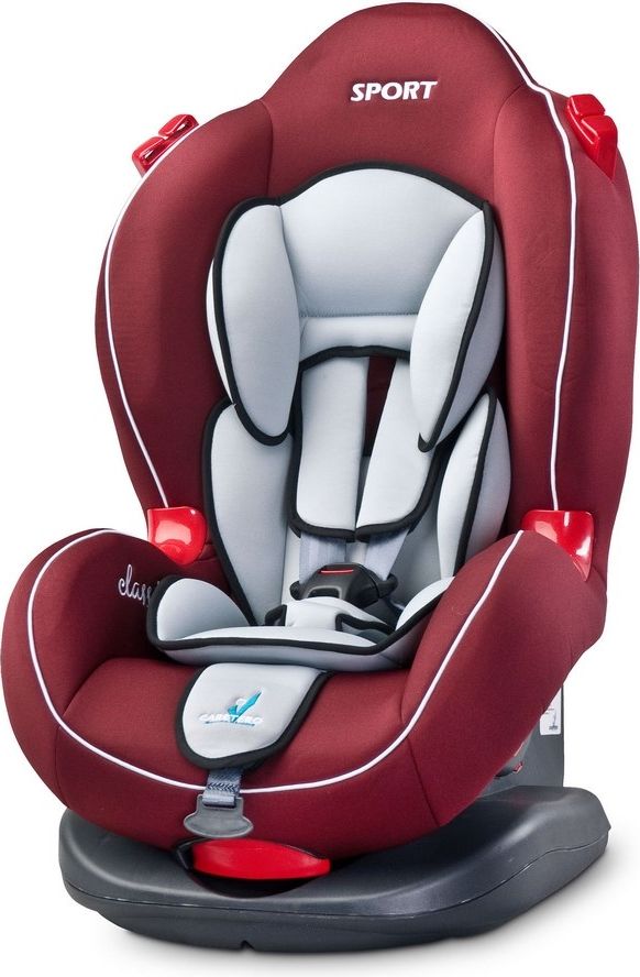 Autosedačka CARETERO Sport classic Varianta: cherry 2016 - růžová - obrázek 3