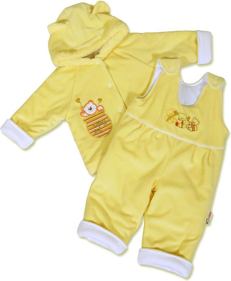 Kojenecká zimní souprava New Baby medvídek zeleno-bílá&nbsp;-&nbsp;62 (3-6m) - obrázek 12