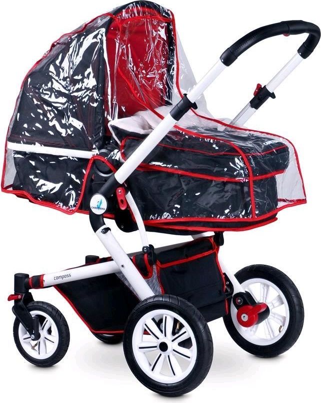 Dětský kočárek 2v1 Caretero Compass Varianta: red - červená - obrázek 22