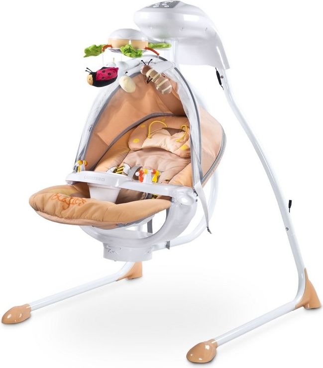 Dětská houpačka CARETERO Bugies Varianta: beige - béžová - obrázek 1