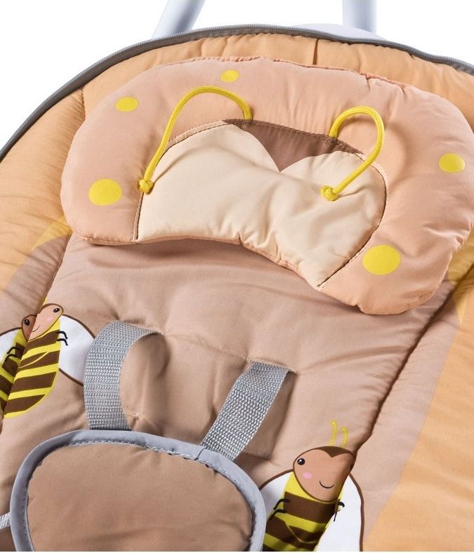 Dětská houpačka CARETERO Bugies Varianta: beige - béžová - obrázek 3
