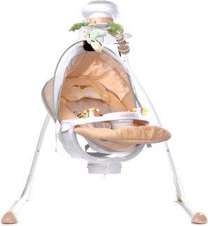 Dětská houpačka CARETERO Bugies Varianta: beige - béžová - obrázek 55