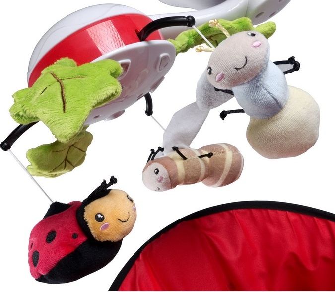 Dětská houpačka CARETERO Bugies Varianta: Mint - zelená - obrázek 6