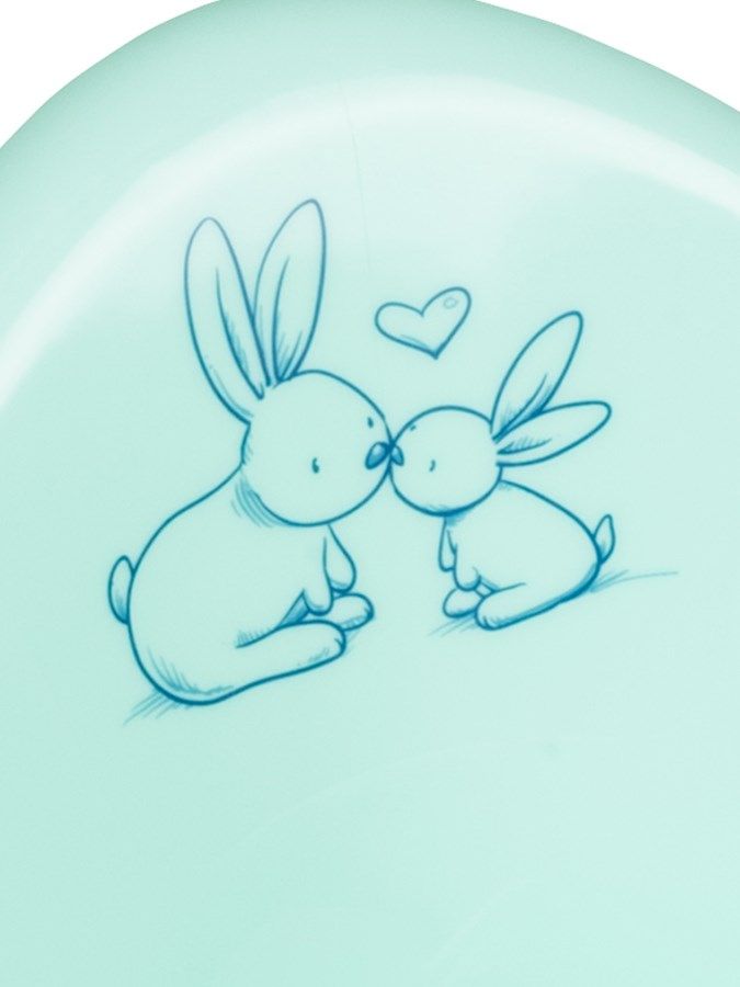 Protiskluzový nočník Tega Baby Little Bunny Mint 2018 - obrázek 10