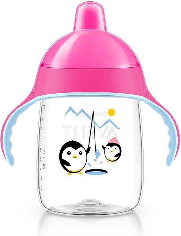 Avent Premium Hrnek pro 1. doušky 260 ml 1 ks růžový - obrázek 2