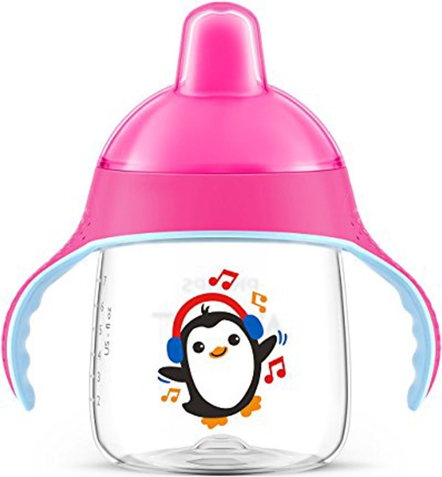 Avent Premium Hrnek pro 1. doušky 260 ml 1 ks růžový - obrázek 4