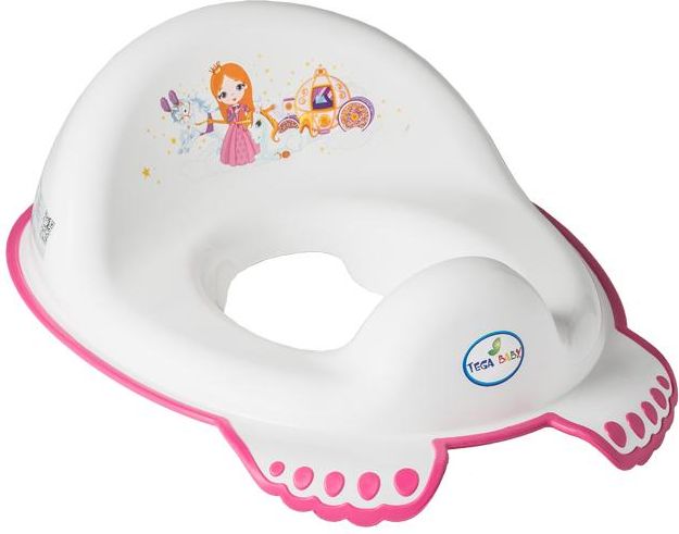 Dětské protiskluzové sedátko na WC Malá Princezna bílé - obrázek 2