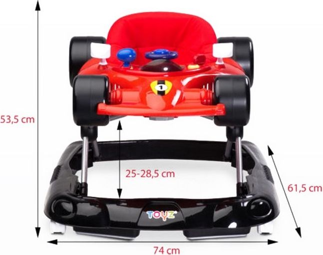 Dětské chodítko Toyz Speeder Varianta: green - zelená - obrázek 19